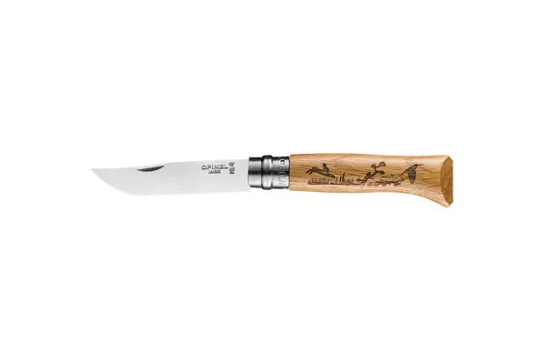 Couteaux pliants N°8 Animalia Lièvre Opinel