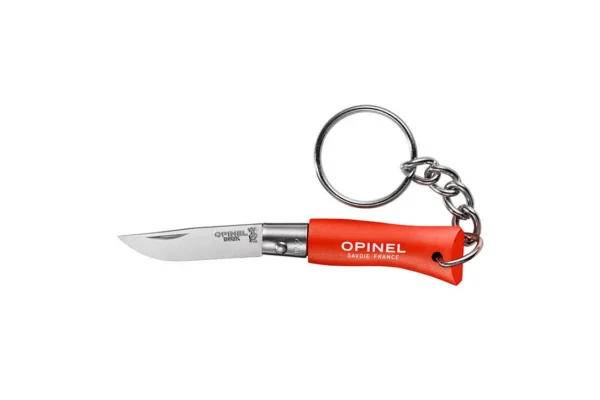 Couteaux porte-clés Porte-clés N°02 Inox – Orange Opinel