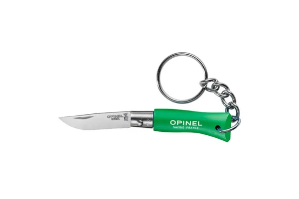 Couteaux porte-clés Porte-clés N°02 Inox – Vert Opinel
