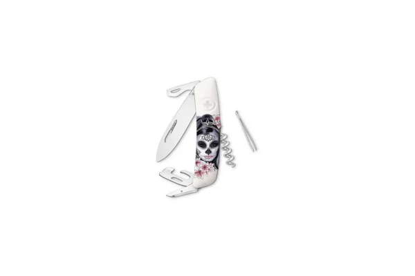 Couteaux suisses D03, Senorita, blanc Swiza