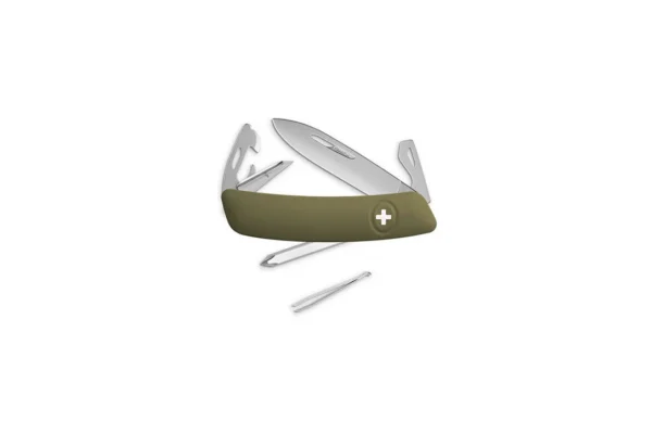 Couteaux suisses D04 Allmatt – olive Swiza