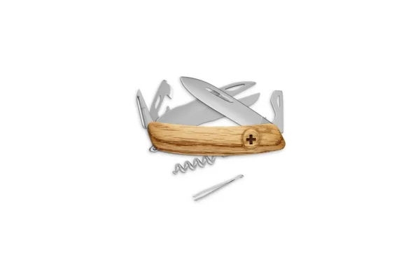 Couteaux suisses D07 Allmatt – chêne Swiza