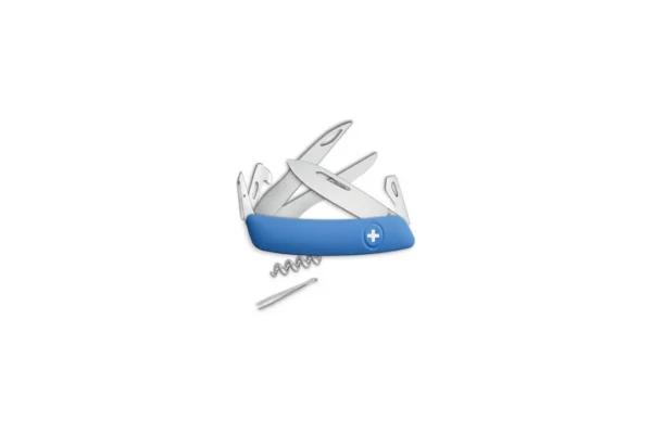 Couteaux suisses D07 Scissors, bleu Swiza