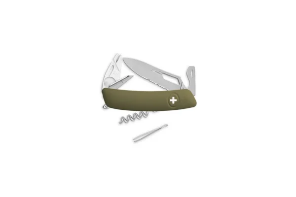 Couteaux suisses SH03 Tire-Tique Allmatt – olive Swiza
