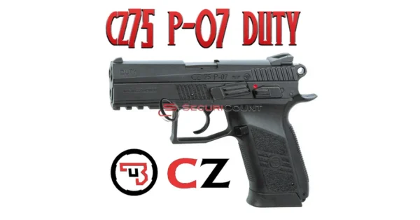 CZ 75 P-07 Duty Bronzé BlowBack cal 4.5 mm – Tir de loisir/Pistolet à plomb – securicount