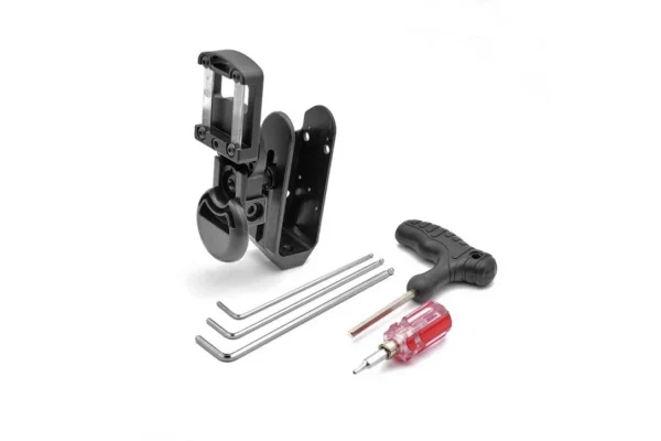 DAA Flex Holster LH Aluminum Assembly (without insert block and inlay), Color: Black