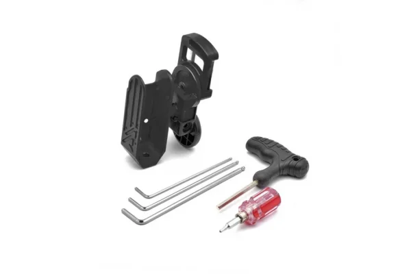 DAA Flex Holster RH Aluminum Assembly (without insert block and inlay), Color: Black