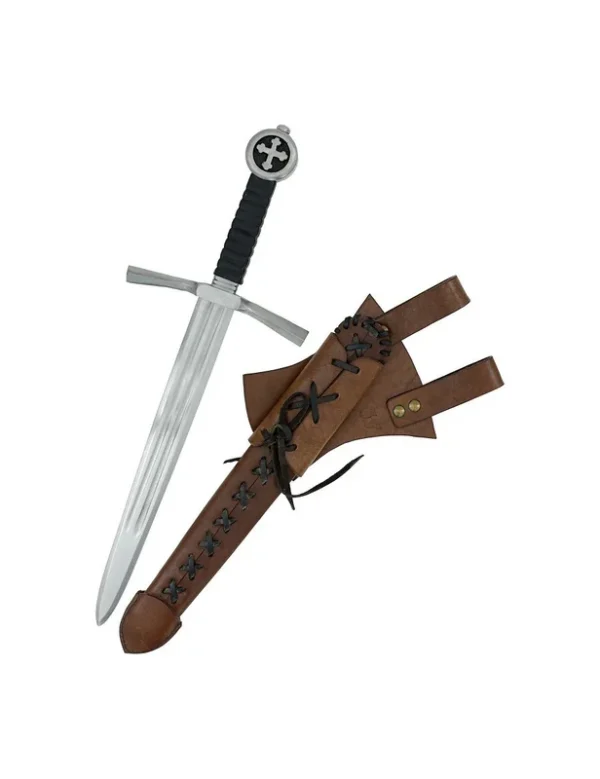 DAGUE MEDIEVALE FORGE + FOURREAU