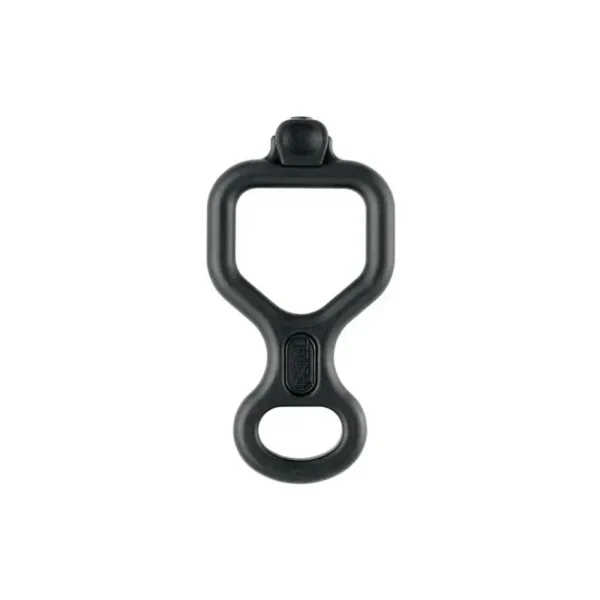 Descendeur en huit avec doigt anti-brûlure