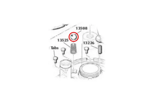 Dillon 13508 Index Ball for RL1100 – Super 1050