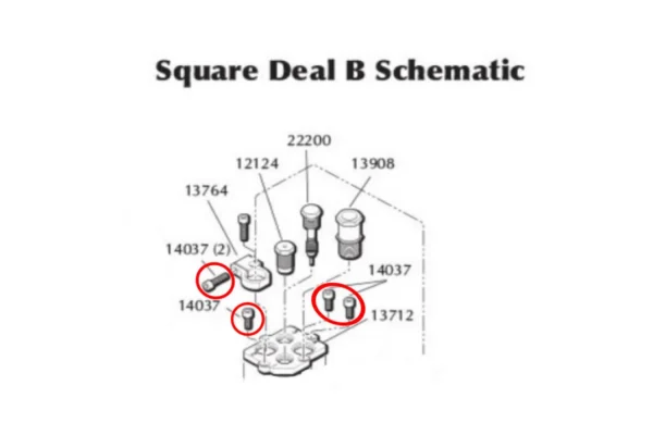 Dillon 14037 10-24×3-4 SHCS for XL750
