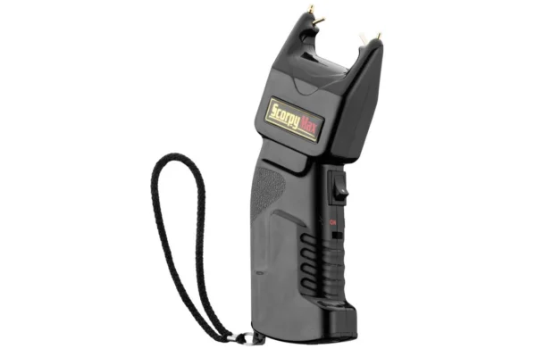 Electrochoc et aérosol de défense SCORPY MAX – Appareil de défense SCORPY MAX