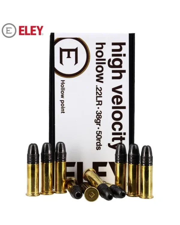 Eley High Velocity hollow Cal-22 LR