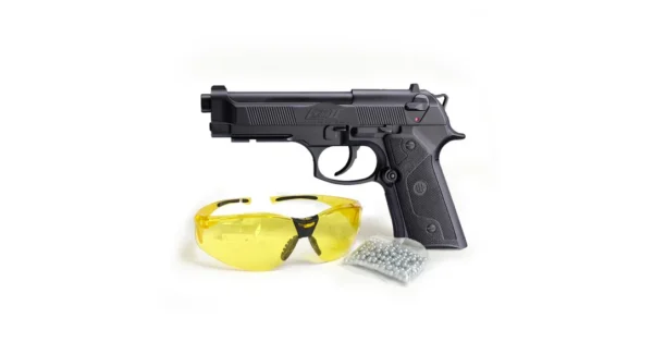 Coffret Beretta Elite II + Lunettes de protection + 250 billes BBS | Tir de loisir/Pistolet à plomb | Securicount