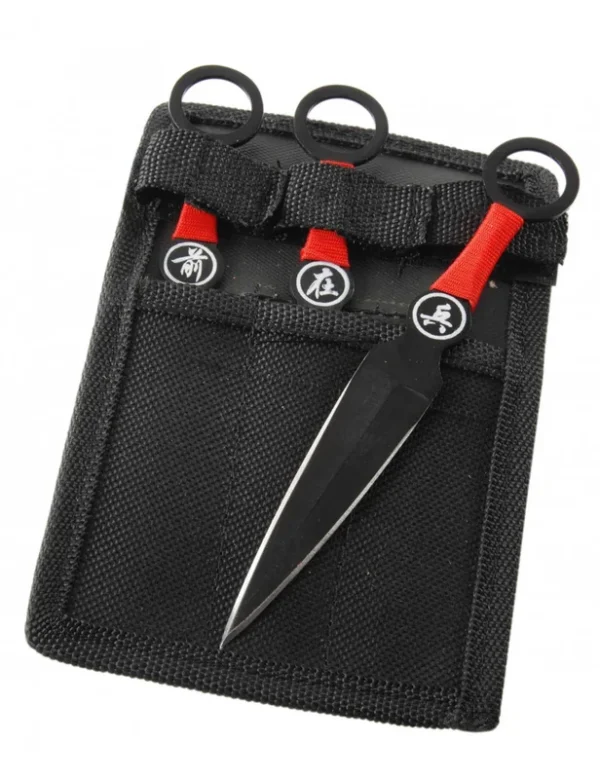 *ENSEMBLE DE 3 KUNAI (C104) SOUMIS A REGLEMENTATION POUR LA REVENTE