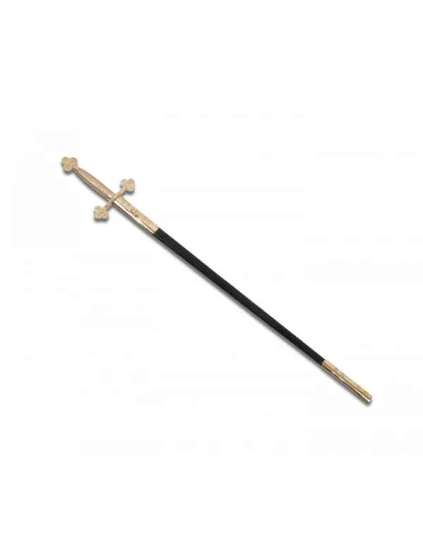 EPEE DOREE DROITE AVEC FOURREAU 85CM