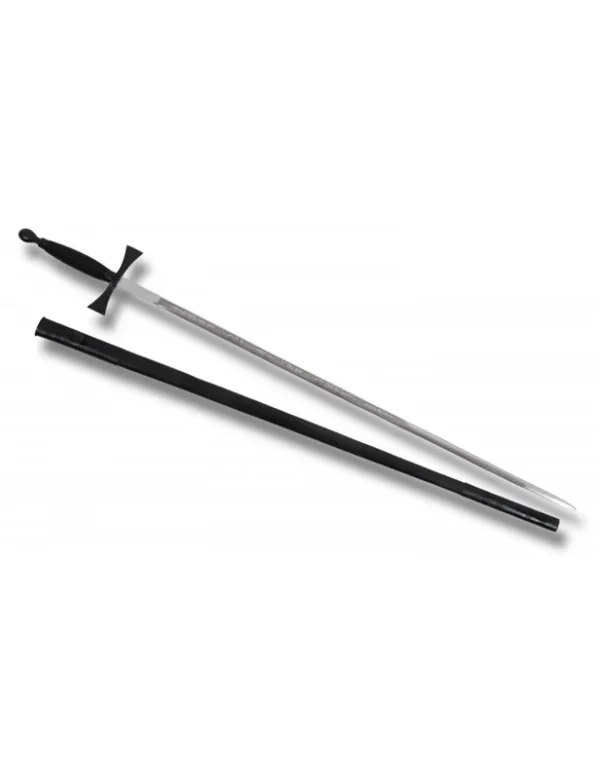 EPEE DOREE DROITE LAITON POLI AVEC FOURREAU 85CM