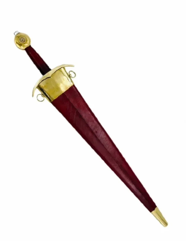 EPEE MEDIEVALE LAME GRAVEE TYPE XIV