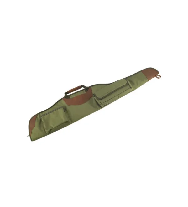 étui carabine combe avec poche 120cm vert inserts cuir – Tout-Chasse.fr