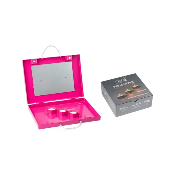Chaufferette Bougies Chauffe-plat EUROHUNT Rose + 100 Bougies – Chauffage Affût | Toutpourlahutte