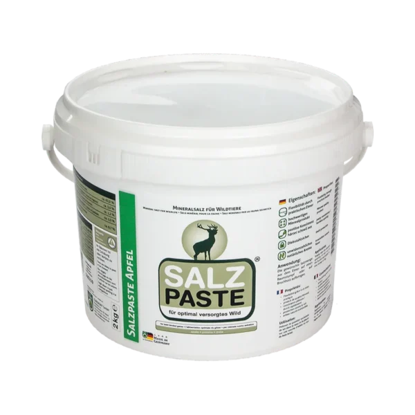 Pâte Minérale Salée Pomme 2kg DEUSA – Nourrissage Gibier | Toutpourlahutte