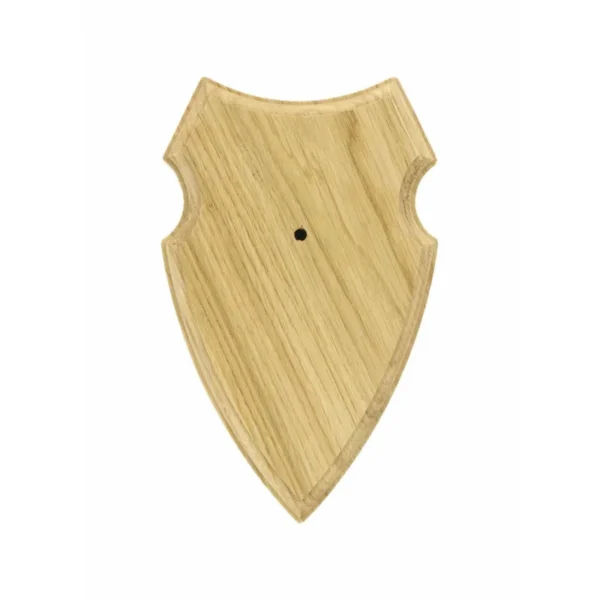 Plaque Trophée Cerf Chêne Clair 19×12 cm EUROHUNT | Toutpourlahutte