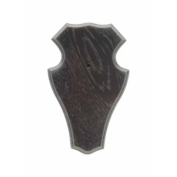 Plaquette Trophée Cerf Chêne Foncé 19×12 cm – EUROHUNT | Toutpourlahutte