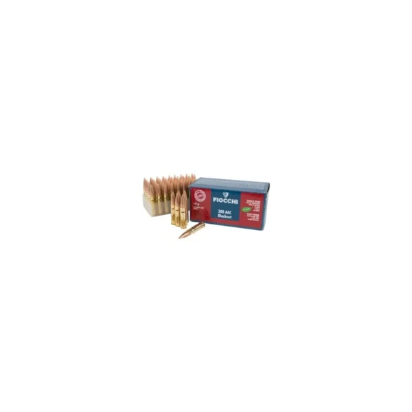 FIOCCHI .300 BLACKOUT 147GN SUPERSONIC X50
