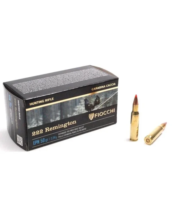 FIOCCHI cal.222 Rem EPN 50gr X50