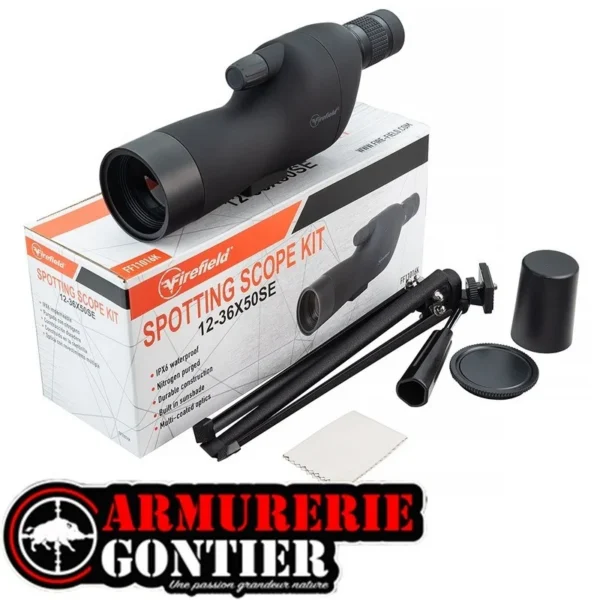 FIREFIELD SPOTTINGSCOPE 12-36X50SE www.armureriegontier.fr