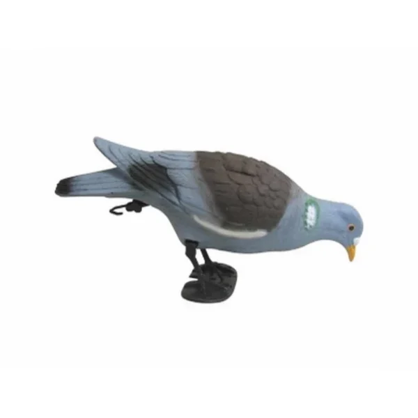 Appelant plastique pigeon sur pattes béquettant chez votre spécialiste de la chasse au gibier d’eau!!