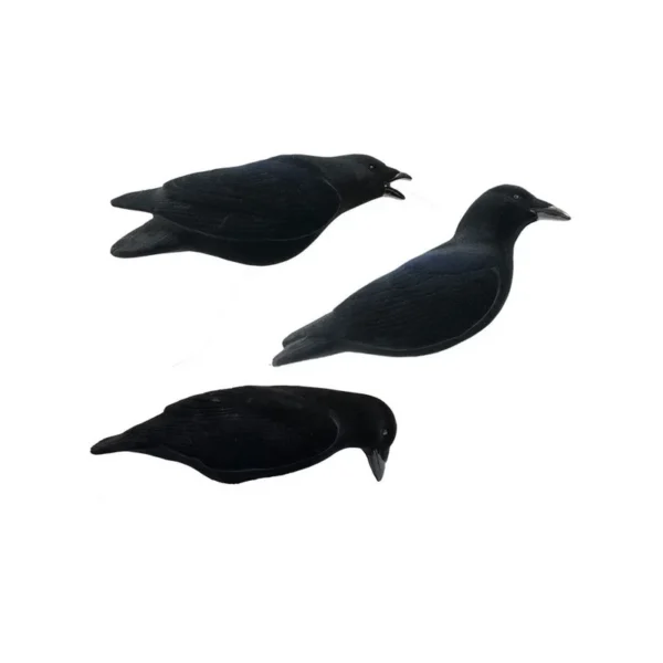 Formes de corbeaux floquées magnums x3 – Nouvelles formes de…