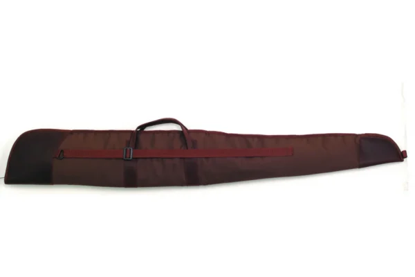 FOURREAU FUSIL TOILE MARRON ET CUIR