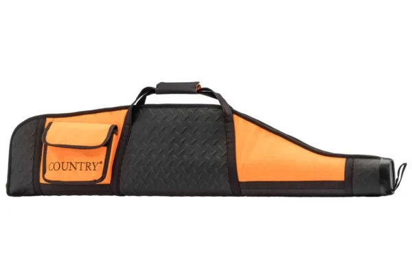 Fourreau orange/noir en cordura pour carabine avec lunette – Country Sellerie