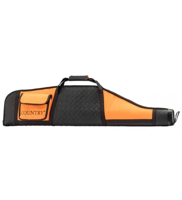 Fourreau orange/noir en cordura pour carabine avec lunette – Country Sellerie – Tout-Chasse.fr