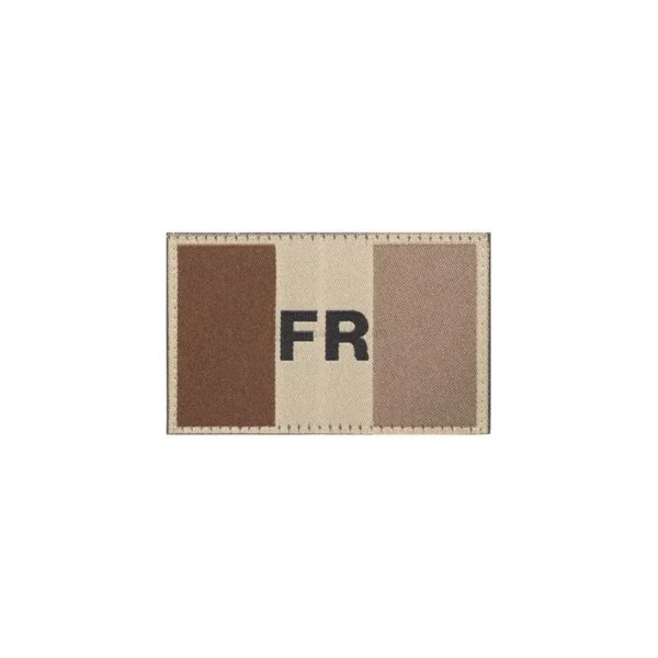 Patch drapeau francais Tan