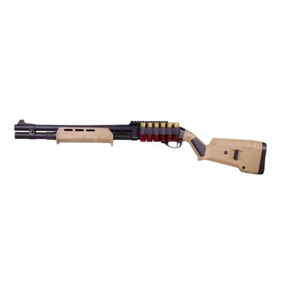Acheter Fusil à Pompe Airsoft 870 Golden Eagle Tan | toutpourlahutte.fr