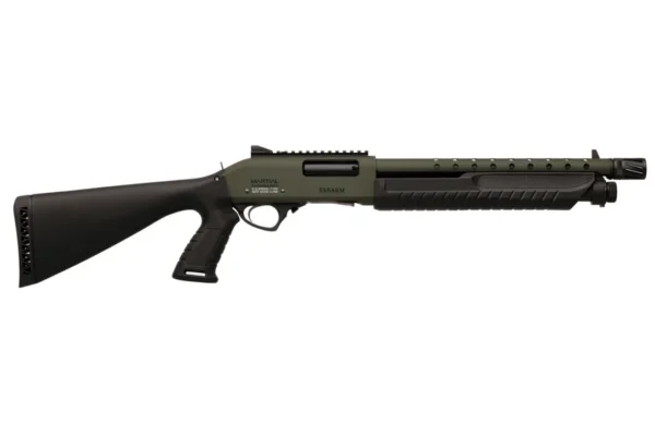 Fusil à pompe Fabarm MARTIAL O.D. Green 14′ 12/76 – Martial O.D Green 14″ 12/76