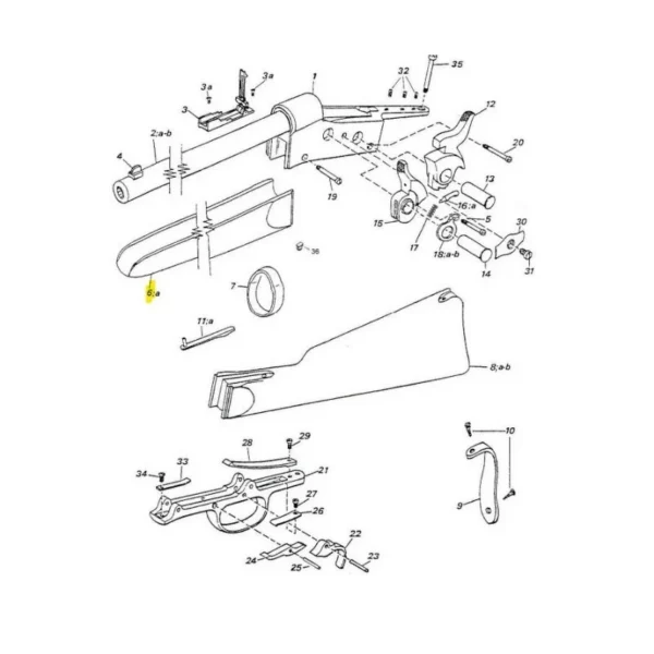 FUT ROLLING BLOCK BABY PEDERSOLI REF 800002044 | WesternGuns