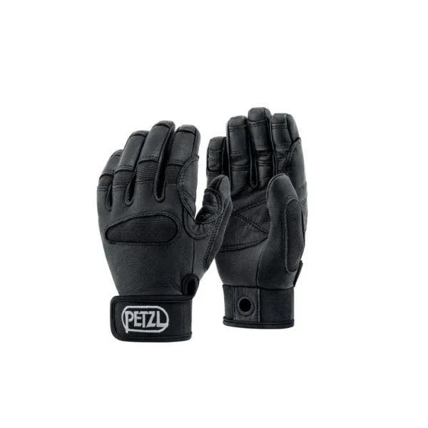 Gants Petzl Cordex Plus Noir Assurage Rappel Cuir | Hexagone Défense