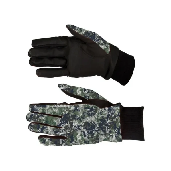 Gants de chasse en camouflage vert SOMLYS. Taille TAILLE 8