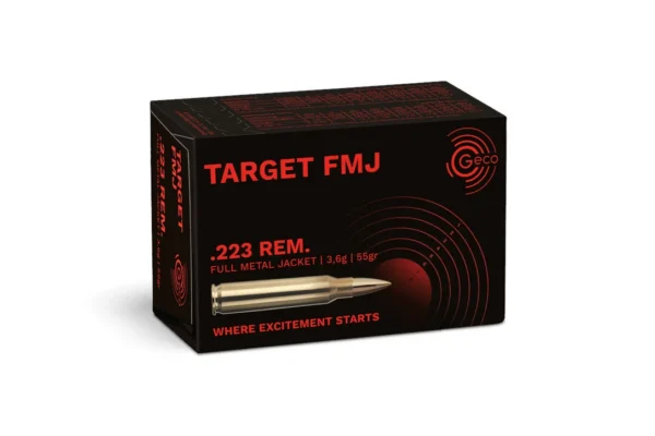 Munitions GECO 223 Rem 55gr FMJ M193 x50 | Gun Project