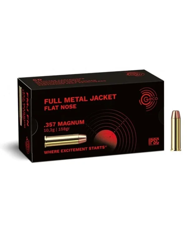 GECO 357 Magnum FMJ Round Nose X500