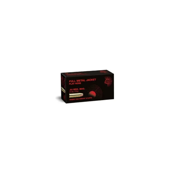 Munitions GECO .44 Rem Mag FMJ 230gr x50 – Catégorie B