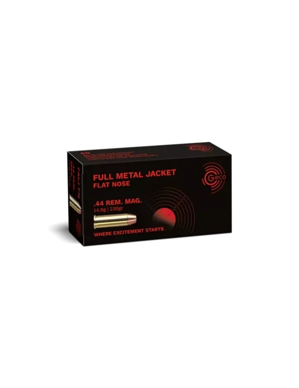 Balles Geco FMJ cal.44 Magnum x50