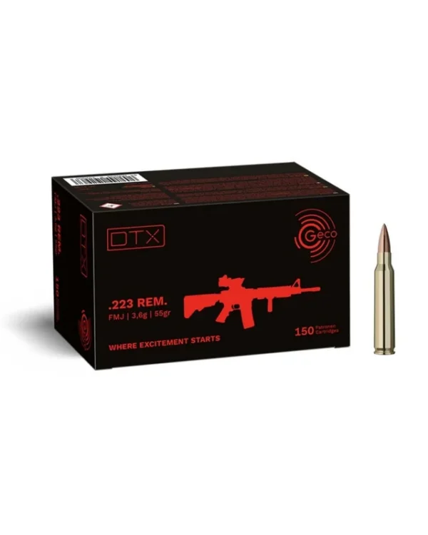 GECO Cal.223 Rem DTX FMJ 55gr x150