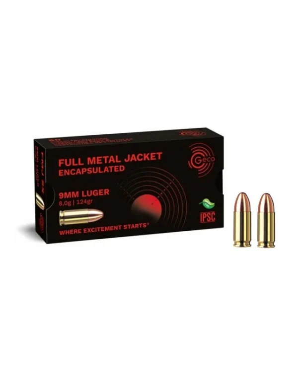 GECO cal.9mm PARA FMJ 124 gr x500