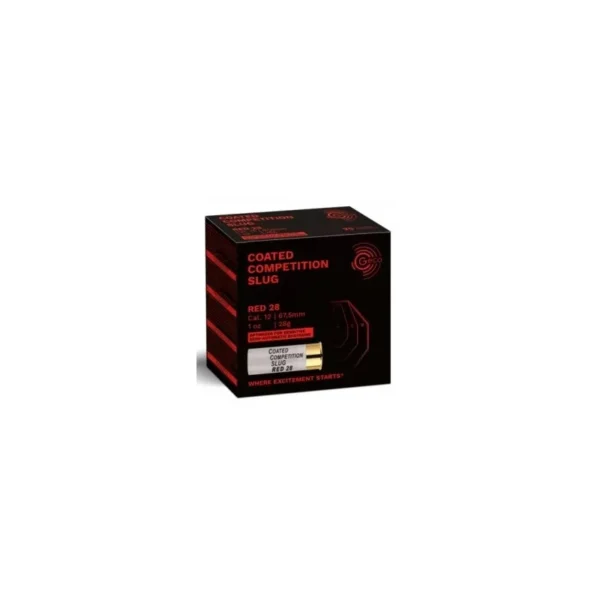 GECO Competition Slug CCS Red 28 – Calibre 12/67 – Cartouches de tir sportif