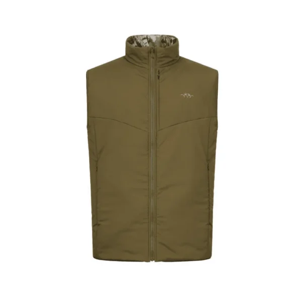 GILET REVERSIBLE BLASER ENDEAVOR OLIVE /HUNTEC CAMO TAILLE TAILLE M