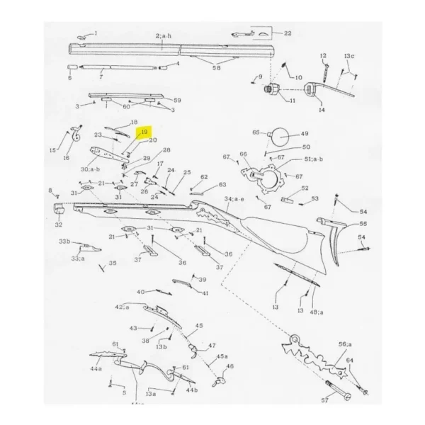 GOUPILLE DE CHAINETTE TRYON PEDERSOLI REF M70COP5361 | WesternGuns